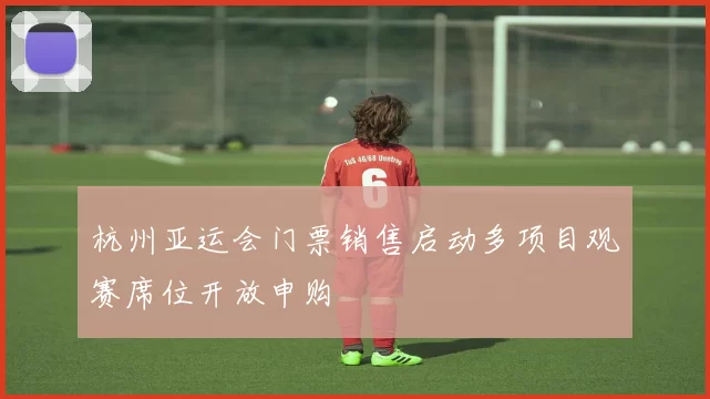杭州亚运会门票销售启动多项目观赛席位开放申购